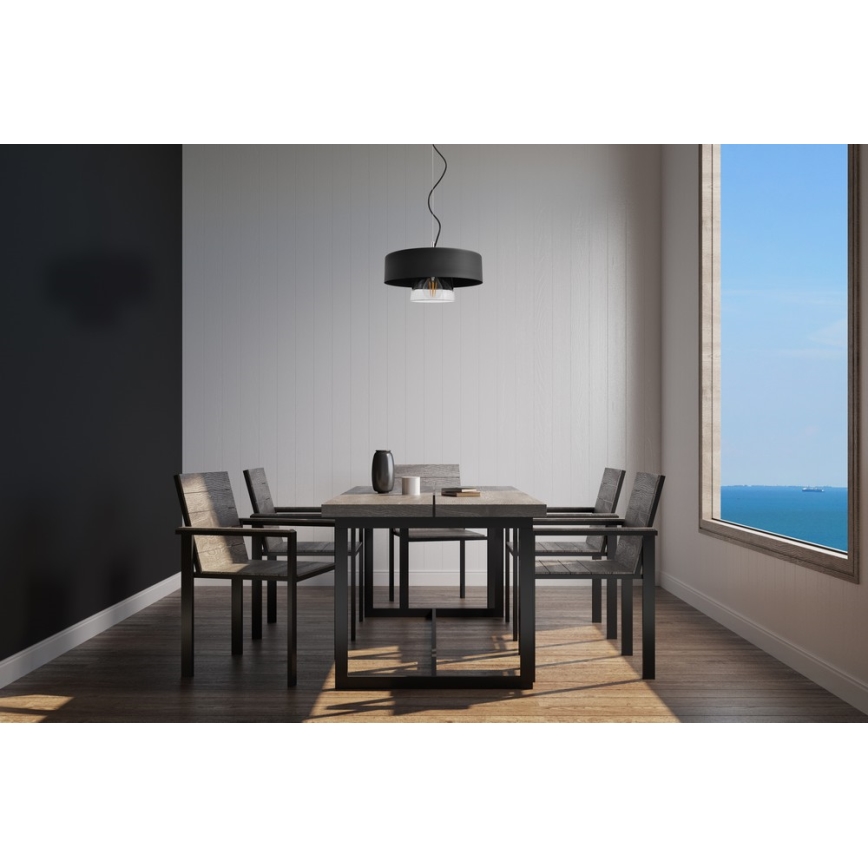Luster na lanku BABILON 1xE27/15W/230V
