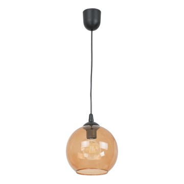Luster na lanku BALL 1xE27/60W/230V pr. 20 cm béžová