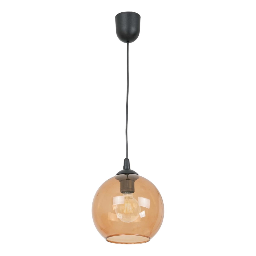 Luster na lanku BALL 1xE27/60W/230V pr. 20 cm béžová