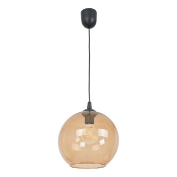 Luster na lanku BALL 1xE27/60W/230V pr. 25 cm béžová