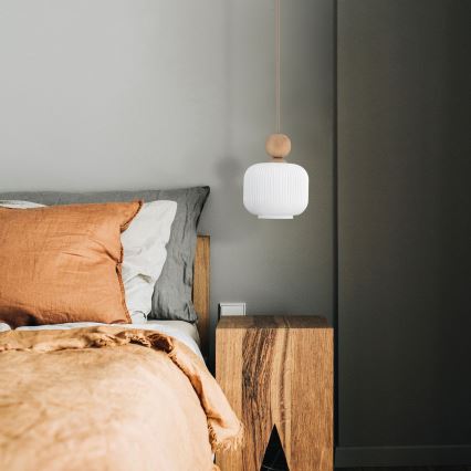 Luster na lanku BALLO 1xE14/10W/230V béžový