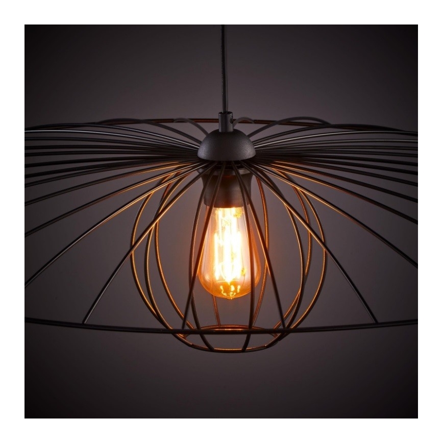 Luster na lanku BARBELLA 1xE27/60W/230V pr. 80 cm