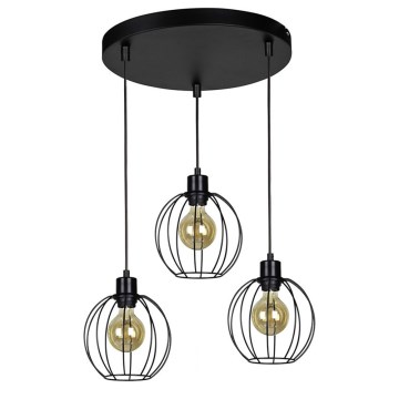 Luster na lanku BERIS 3xE27/60W/230V