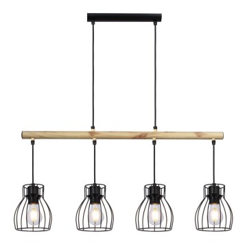 Luster na lanku BERNITA 4xE27/60W/230V