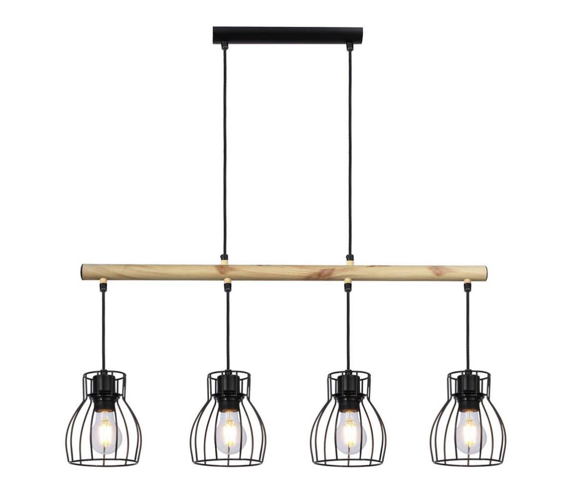 Luster na lanku BERNITA 4xE27/60W/230V