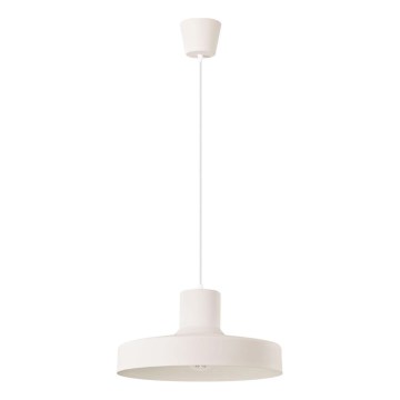 Luster na lanku BILO 1xE27/15W/230V pr. 35 cm krémová