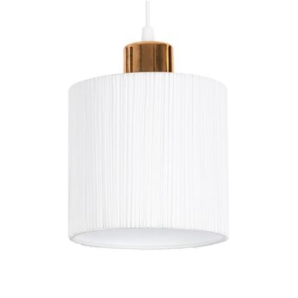 Luster na lanku BIZO 2xE27/60W/230V biela/medená