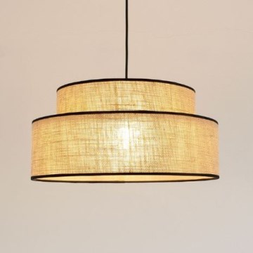 Luster na lanku BOHO 1xE27/60W/230V béžová