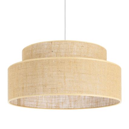 Luster na lanku BOHO 1xE27/60W/230V béžová