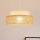 Luster na lanku BOHO 1xE27/60W/230V krémová/béžová