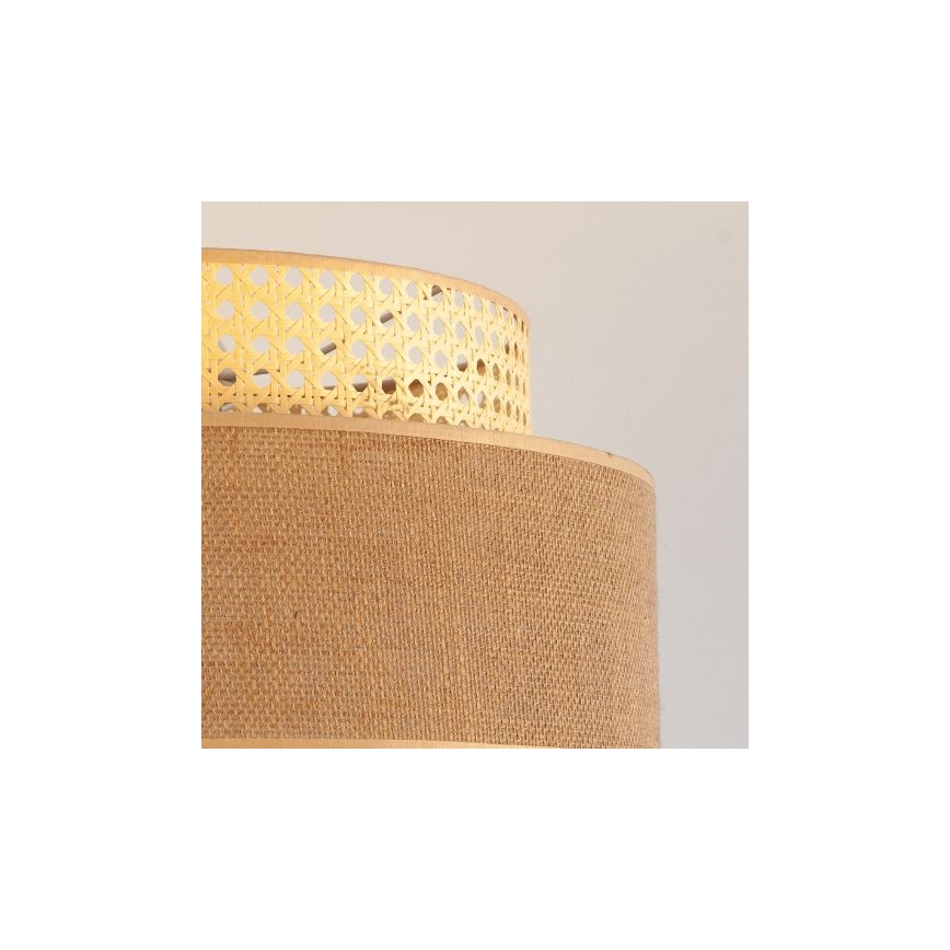 Luster na lanku BOHO 1xE27/60W/230V pr. 40 cm ratan
