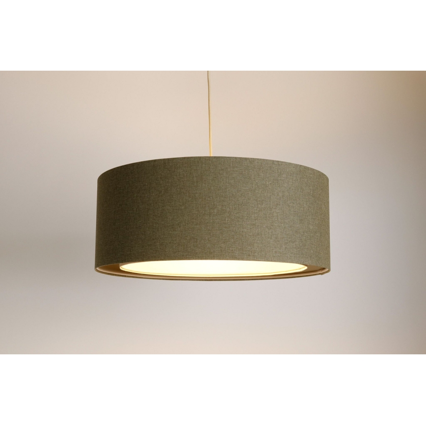 Luster na lanku BOHO TRINITI 1xE27/60W/230V šedá
