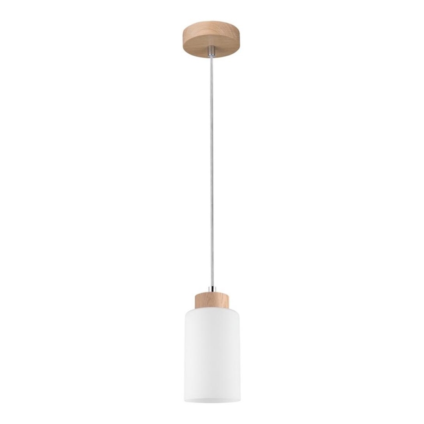 Luster na lanku BOSCO 1xE27/60W/230V dub