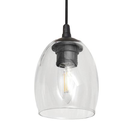 Luster na lanku BRILLANT 1xE27/15W/230V číra
