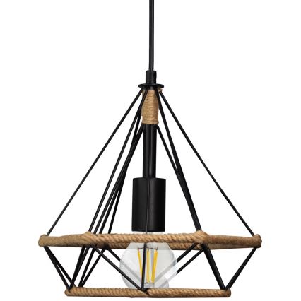 Luster na lanku BROXTON 1xE27/20W/230V