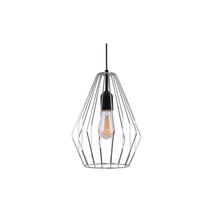 Luster na lanku BRYLANT 1xE27/60W/230V lesklý chróm