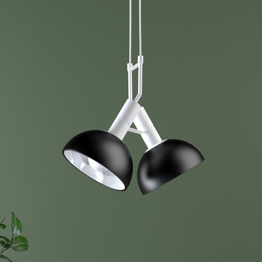Luster na lanku BUFFI 2xE27/60W/230V