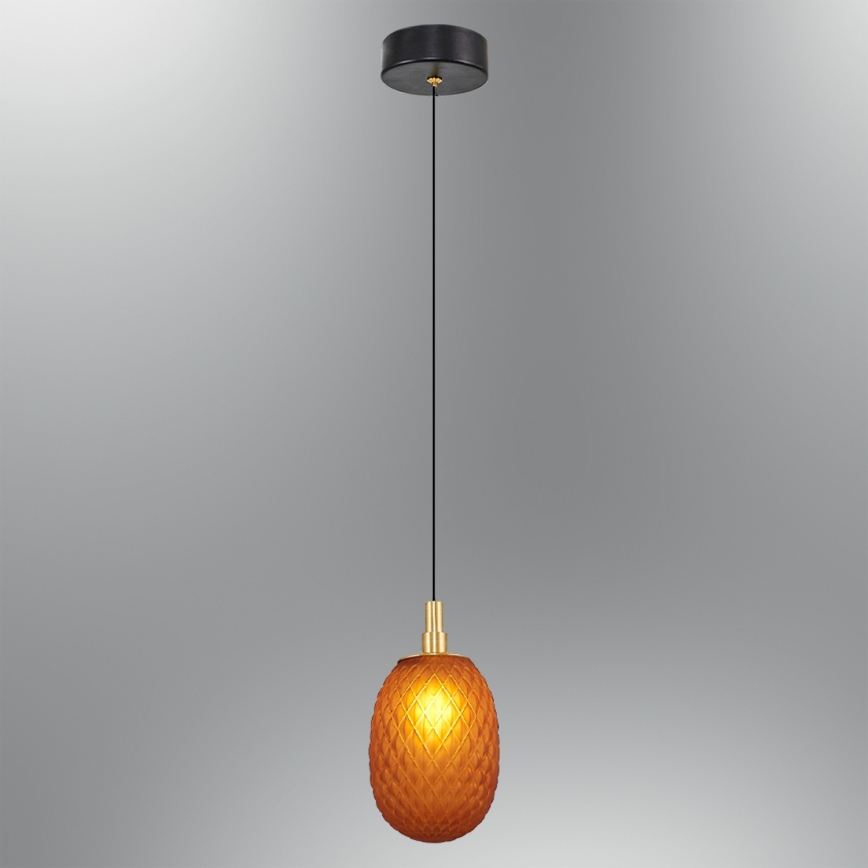 Luster na lanku CACTUS 1xG9/5W/230V medený