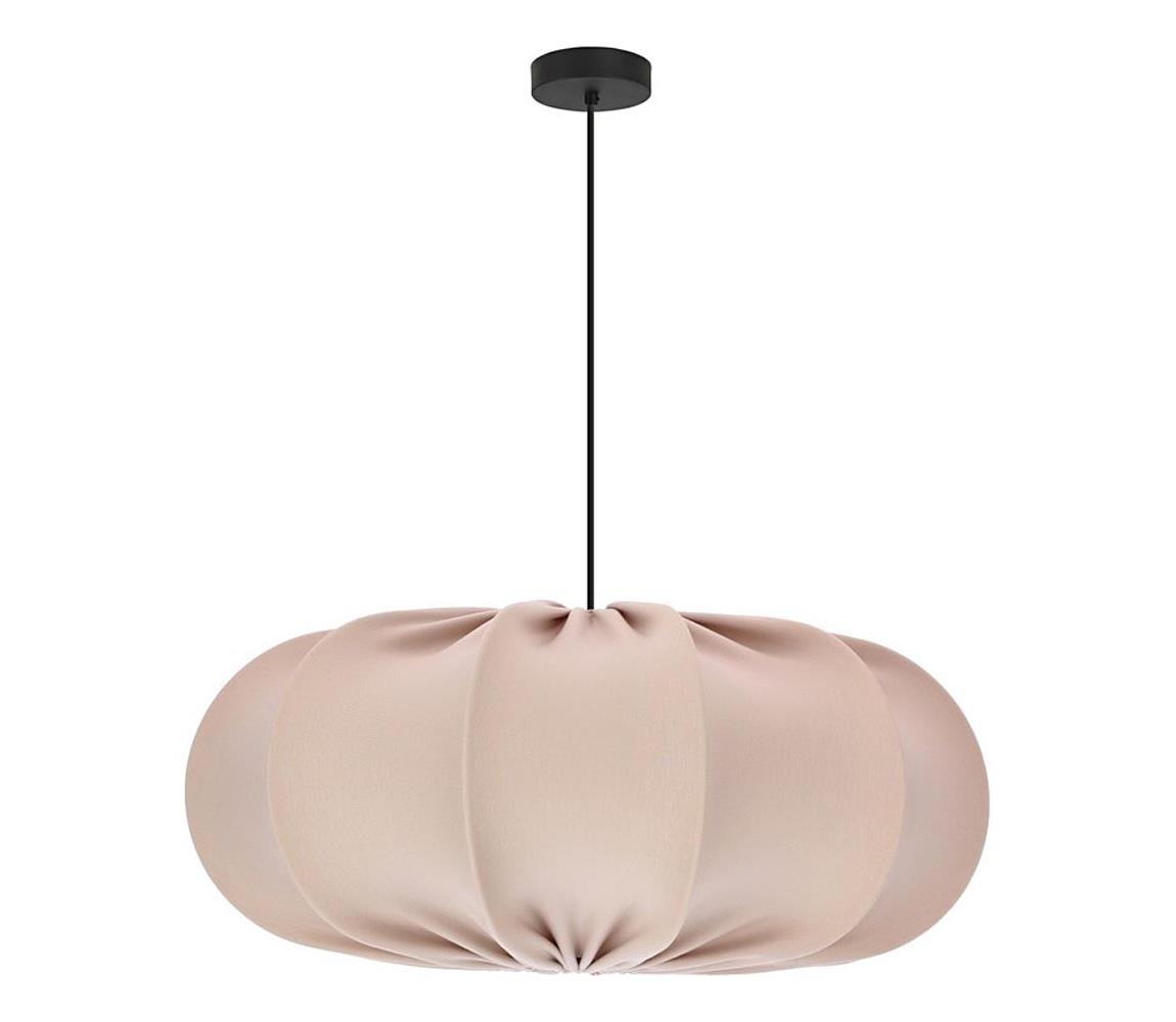 Luster na lanku CAFEE 1xE27/40W/230V, priemer 52 cm, béžový 31-42019