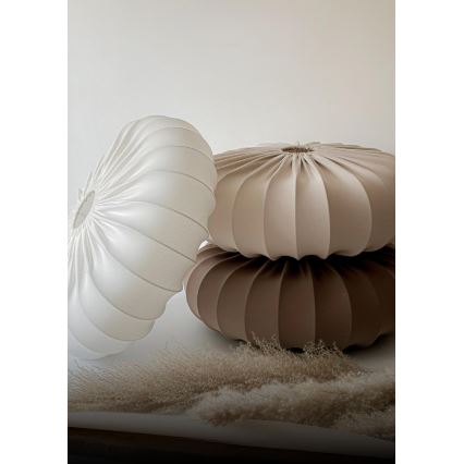 Luster na lanku CAFEE 1xE27/40W/230V, priemer 52 cm, béžový