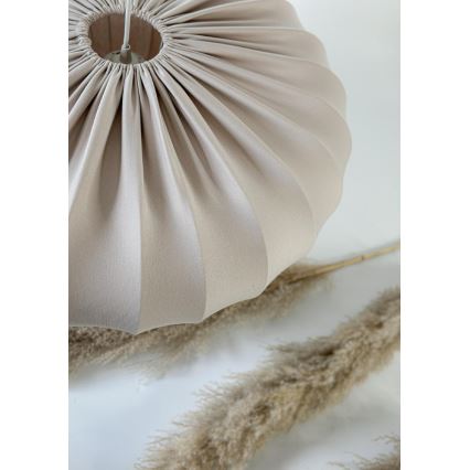 Luster na lanku CAFEE 1xE27/40W/230V, priemer 52 cm, béžový