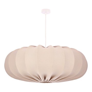 Luster na lanku CAFEE 1xE27/40W/230V priemer 66 cm béžový