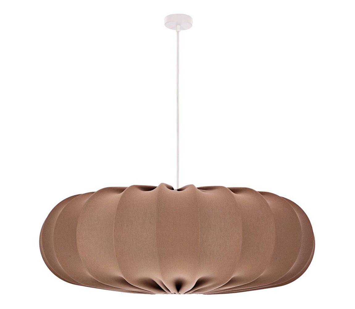 Luster na lanku CAFEE 1xE27/40W/230V priemer 66 cm hnedý 31-39248