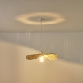 Luster na lanku CALYPSO 1xE27/15W/230V pr. 55 cm bambus