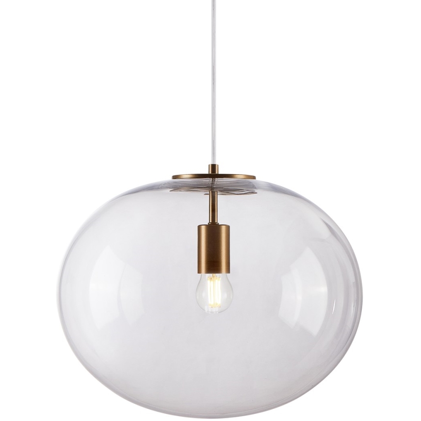 Luster na lanku CAMPANIA 1xE27/60W/230V zlatá