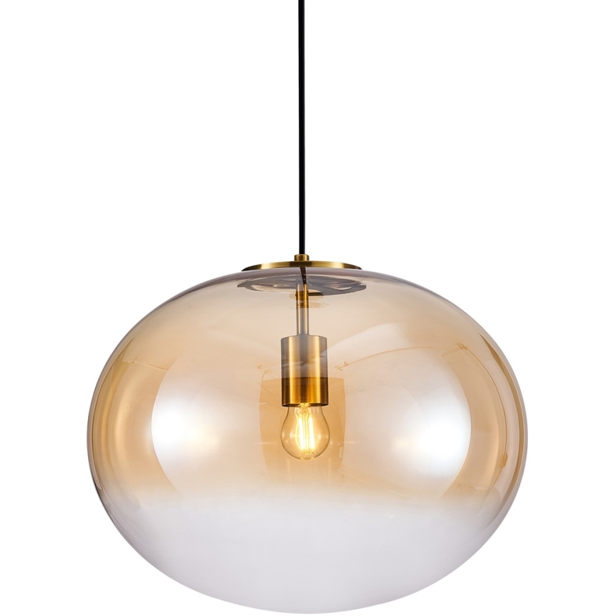 Luster na lanku CAMPANIA 1xE27/60W/230V zlatá