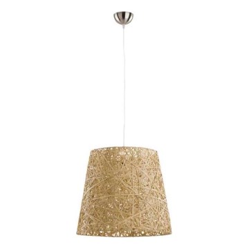 Luster na lanku CANNUCIA 1xE27/15W/230V béžová