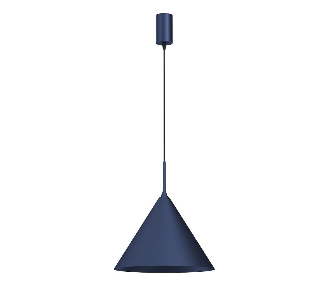 Luster na lanku CAPITAL 1xGX53/15W/230V pr. 32 cm modrý MLP0962
