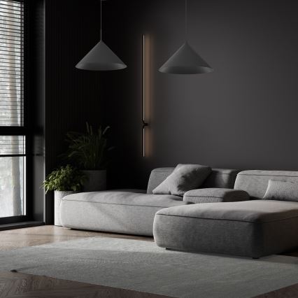 Luster na lanku CAPITAL 1xGX53/15W/230V pr. 46 cm čierna