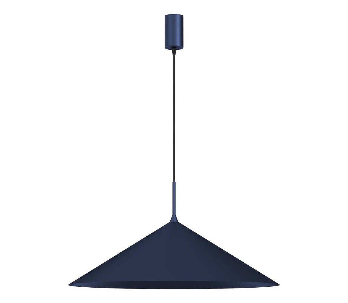 Luster na lanku CAPITAL 1xGX53/15W/230V pr. 60 cm modrá MLP0950