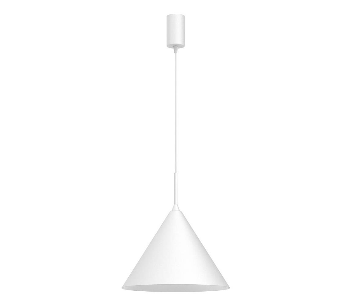 Luster na lanku CAPITAL 1xGX53/15W/230V, priemer 32 cm, biela MLP0959