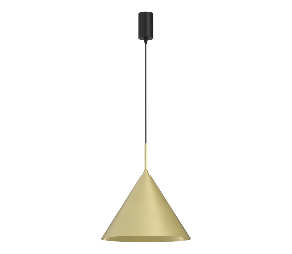 Luster na lanku CAPITAL 1xGX53/15W/230V, priemer 32 cm, zlatý MLP0957
