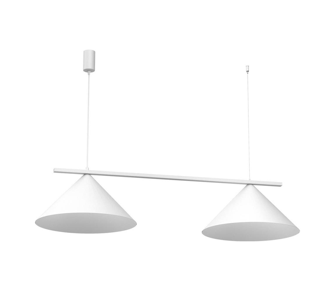 Luster na lanku CAPITAL 2xGX53/15W/230V biela MLP0943
