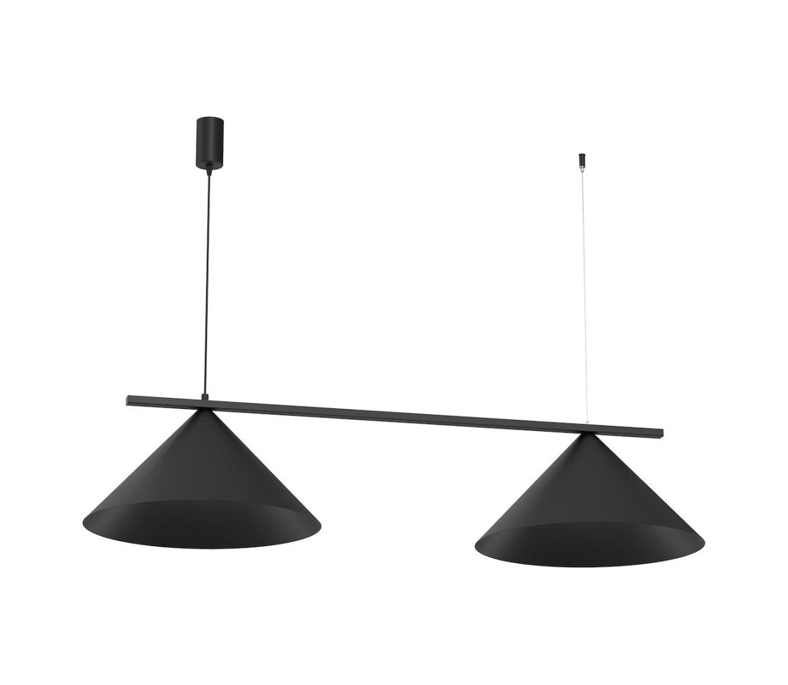 Luster na lanku CAPITAL 2xGX53/15W/230V čierna MLP0942