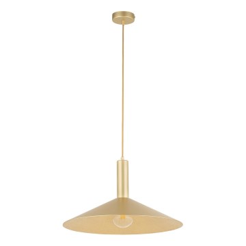 Luster na lanku CAPRI 1xE27/15W/230V pr. 50 cm zlatá