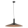 Luster na lanku CAPRI 1xE27/15W/230V pr. 70 cm čierna/medená