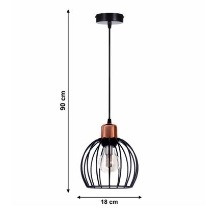 Luster na lanku CELTA 1xE27/40W/230V