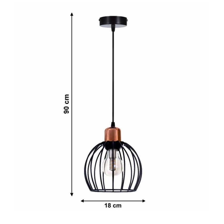 Luster na lanku CELTA 1xE27/40W/230V