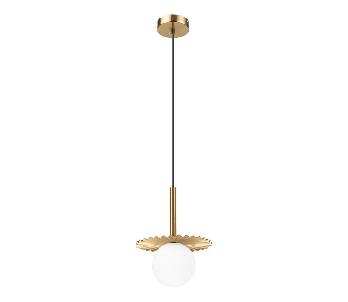 Luster na lanku CHITA 1xG9/5W/230V zlatý LM-1.277/MIEDŹ