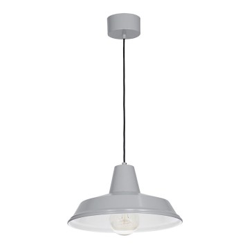 Luster na lanku CLASS 1xE27/15W/230V šedá