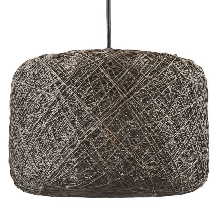 Luster na lanku CLEA 1xE27/20W/230V, priemer 30 cm, antracit