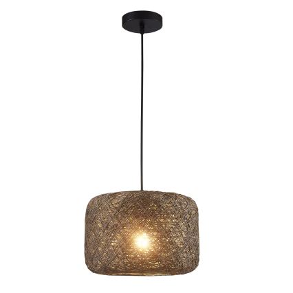 Luster na lanku CLEA 1xE27/20W/230V, priemer 30 cm, antracit