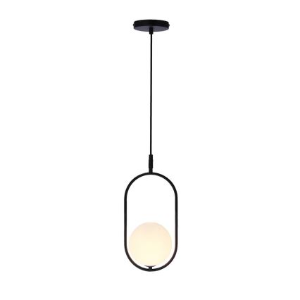 Luster na lanku CORDEL 1xG9/28W/230V čierna
