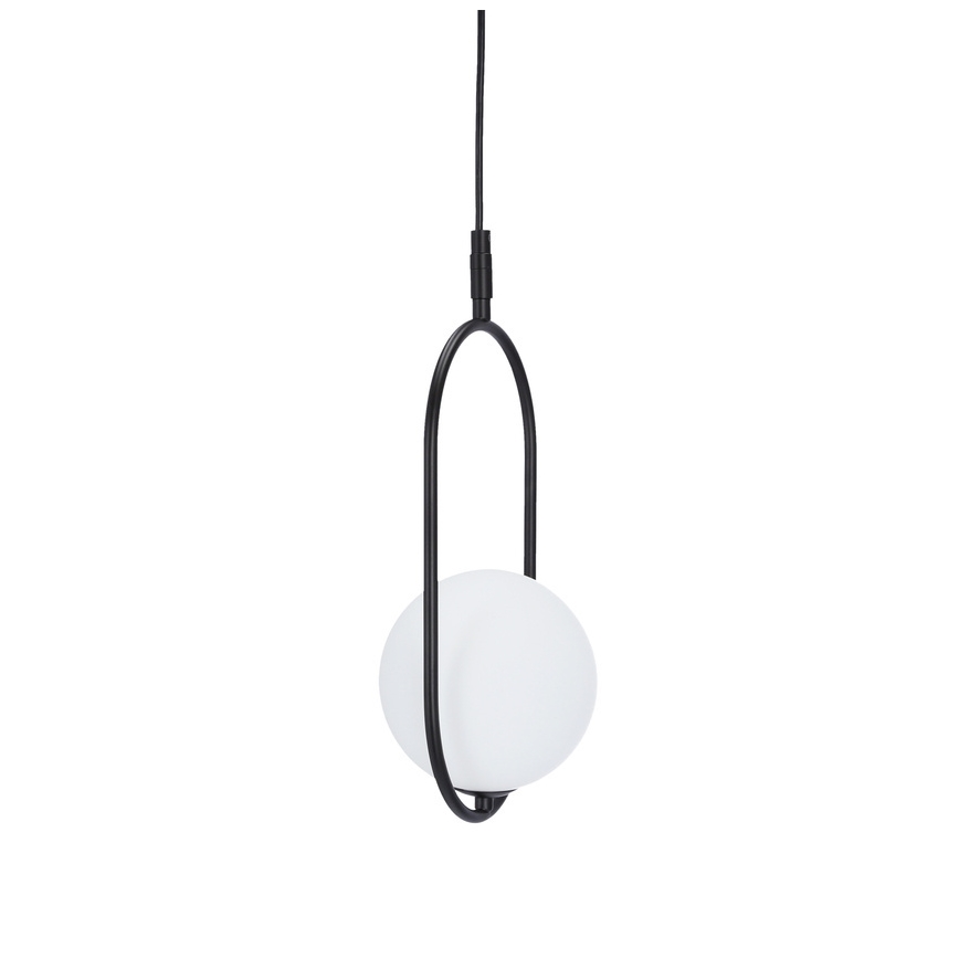 Luster na lanku CORDEL 1xG9/28W/230V čierna