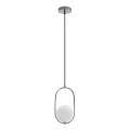 Luster na lanku CORDEL 1xG9/28W/230V lesklý chróm