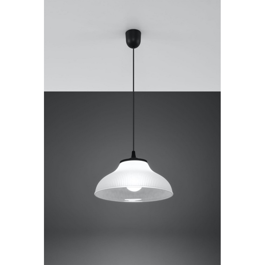 Luster na lanku CORONA 1xE27/60W/230V